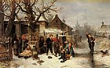 Johan Mari Ten Kate Winter Fun painting